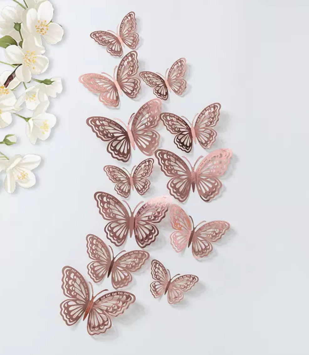 Mariposas 12pcs