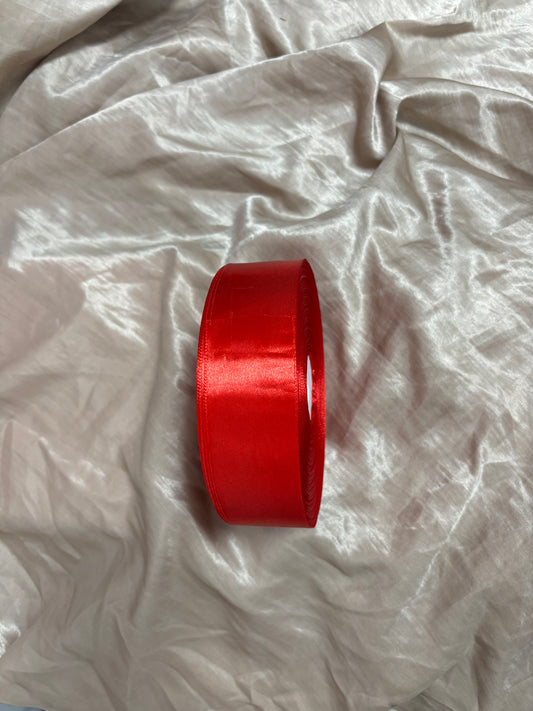 Cinta satinada #red