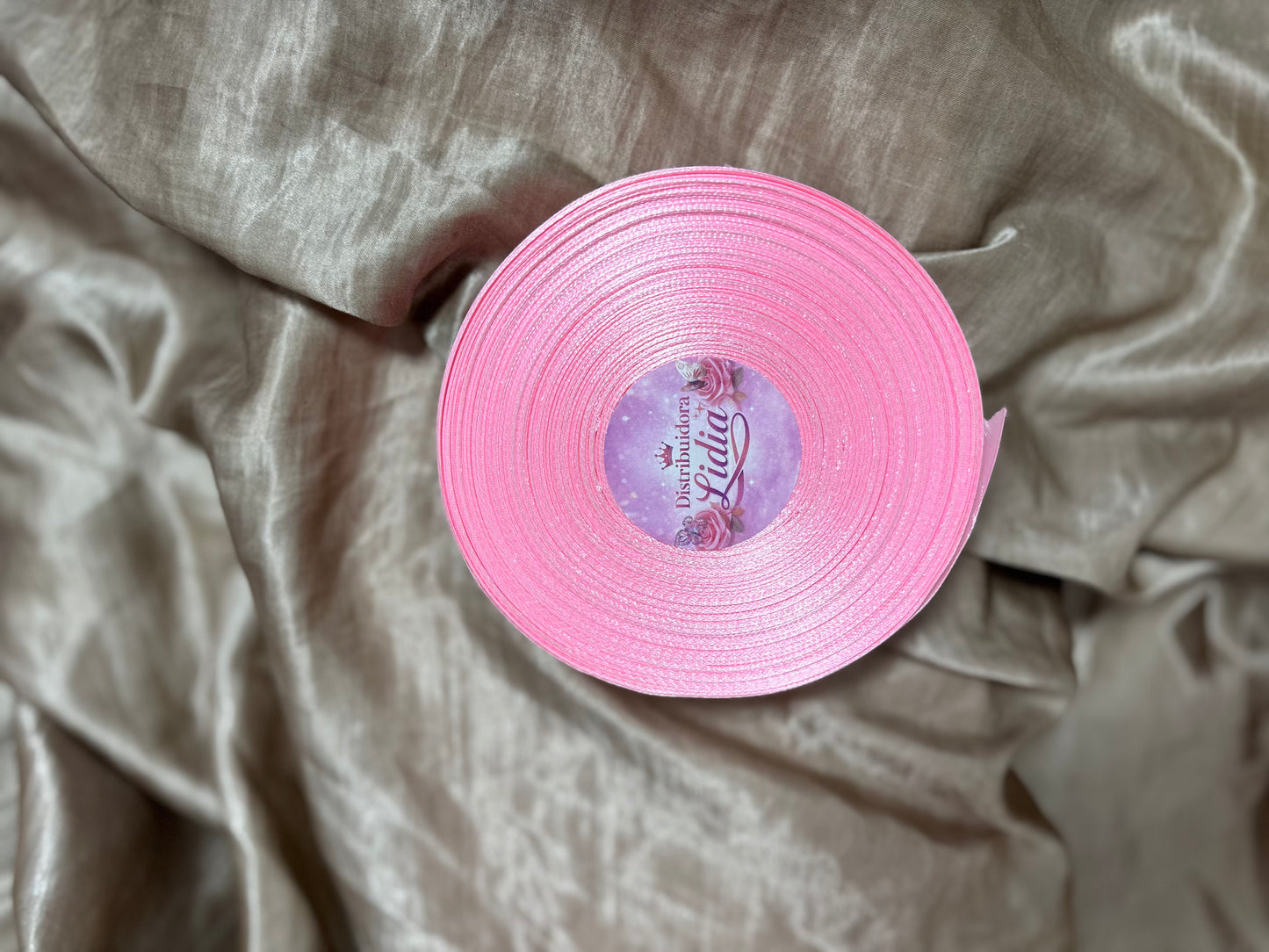Cinta Satén #43PINK – 4cm x 91 Metros