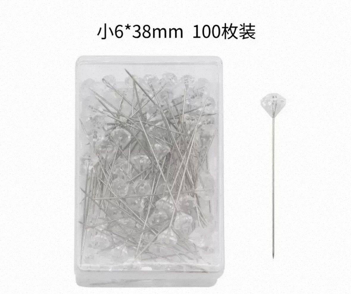 Diamantes aguja 100ud
