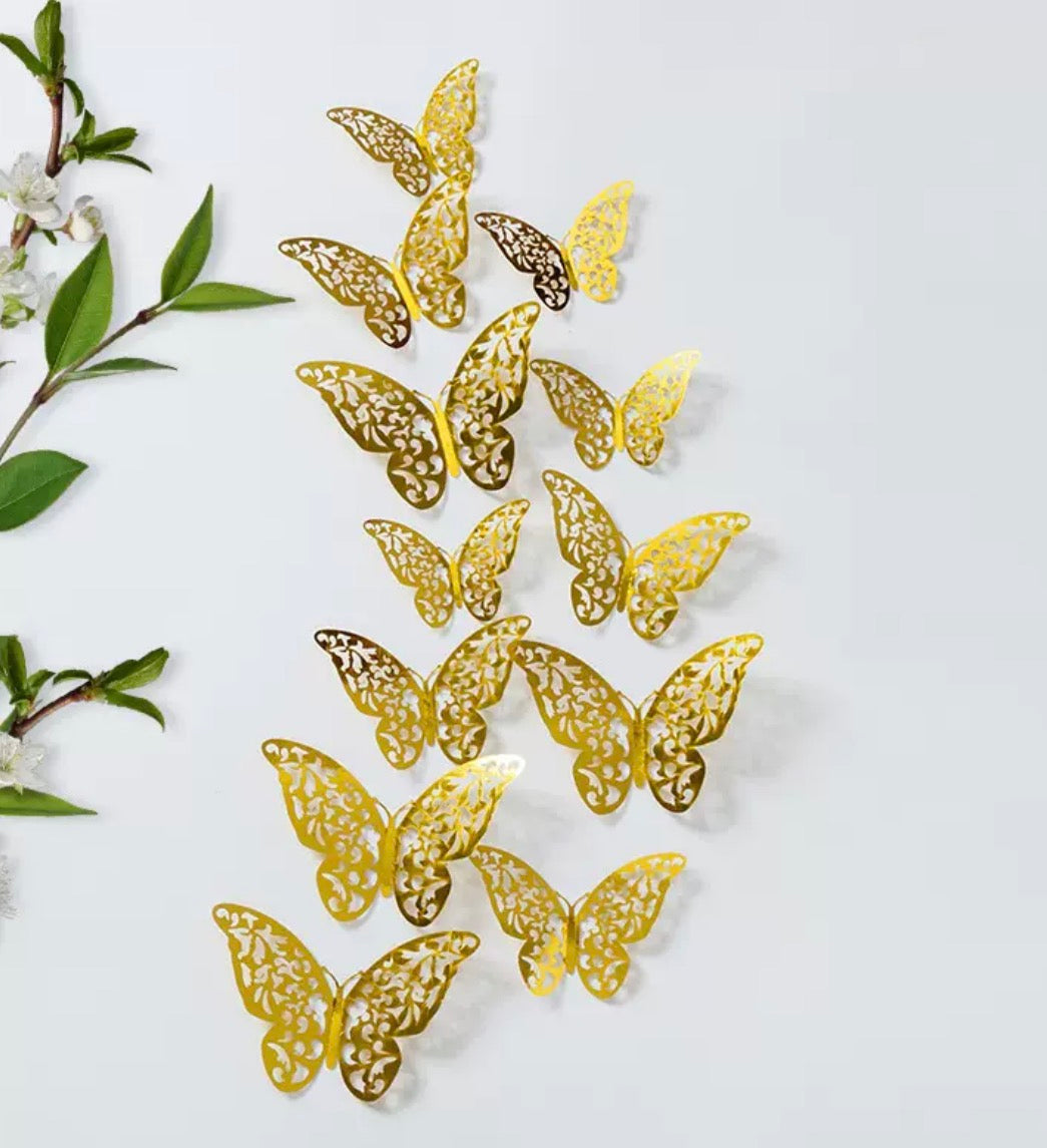 Mariposas 12pcs