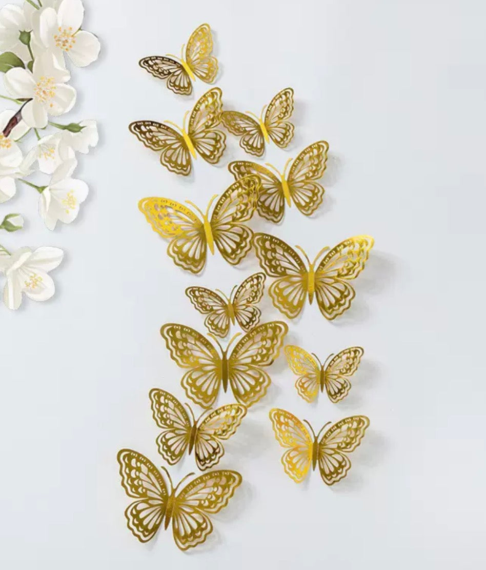 Mariposas 12pcs