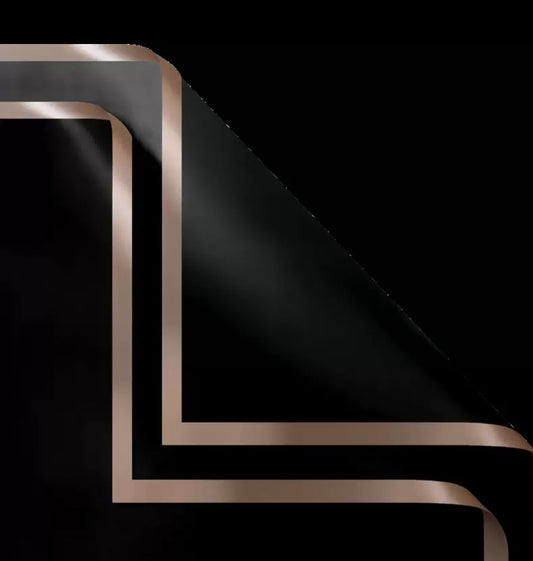 20 hojas Papel coreano #blackgold